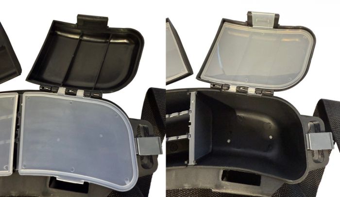 Коробка Briz 054 поясна - Для рибальських снастей - Чорна