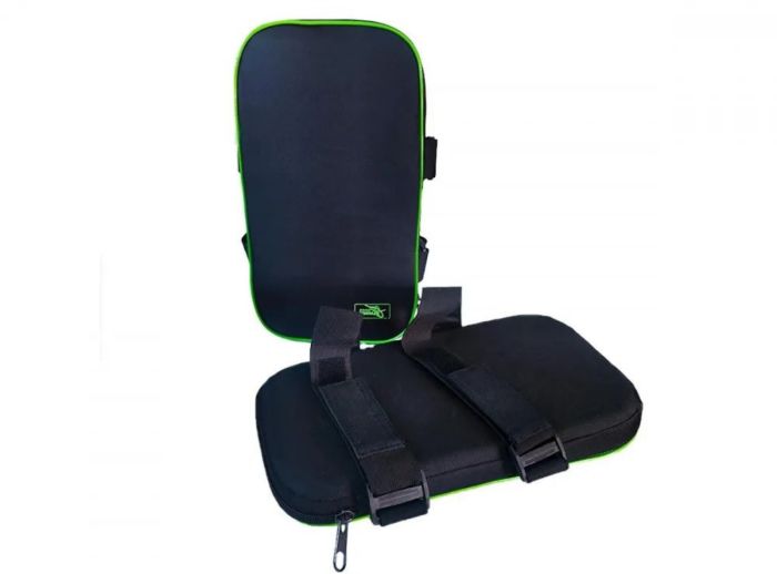 Наколінники зимові ПрофМонтаж на змійці - 33х19х3 см - Чорні