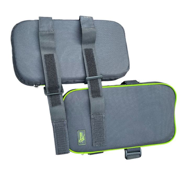 Наколінники зимові ПрофМонтаж на змійці - 33х19х3 см - Чорні