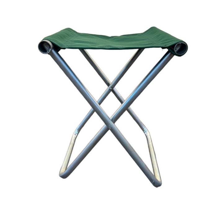 Стілець Харків без спинки - 40x27x26 см - Сталева труба - Хакі