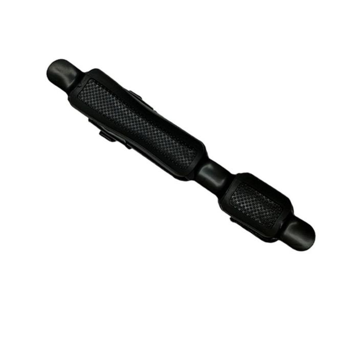 Котушкотримач для вудки - 12 см - З гумовою вставкою - Чорний