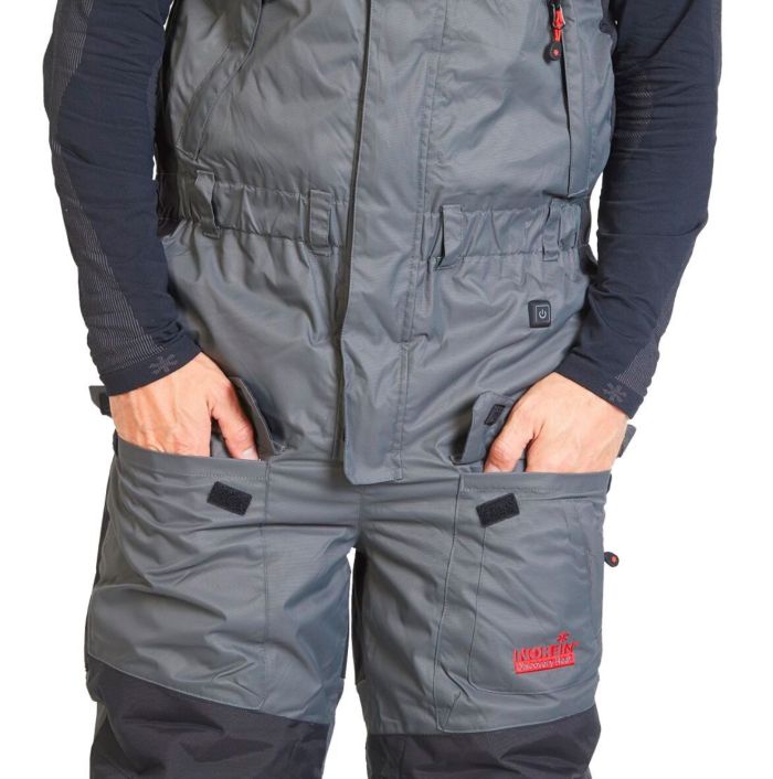 Зимовий костюм Norfin Discovery Heat з підігрівом - M - Сірий