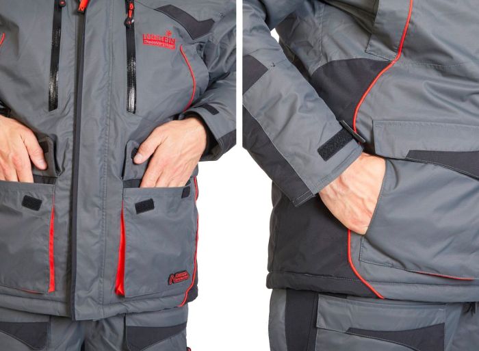 Зимовий костюм Norfin Discovery Heat з підігрівом - M - Сірий