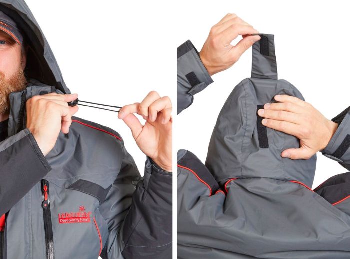 Зимовий костюм Norfin Discovery Heat з підігрівом - M - Сірий