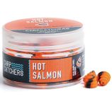 Бойли Carp Catchers - Hot Salmon - Ø10 мм - Fluo Snail Shell Wafters - Двоколірні