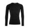 Термокофта чоловіча Aclima LightWool Undershirt Long Sleeve Man Jet Black - 100% вовна мериноса - Чорний