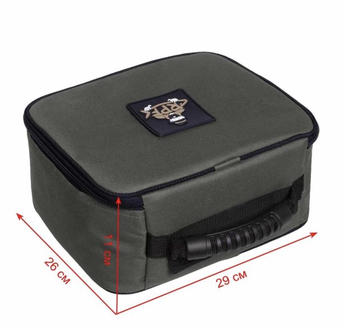 Сумка для насадок RPF + Подарунок набір Стікерів - 29х26х11 см - Олива