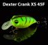 Воблер Kosadaka Dexter Crank XS 45F