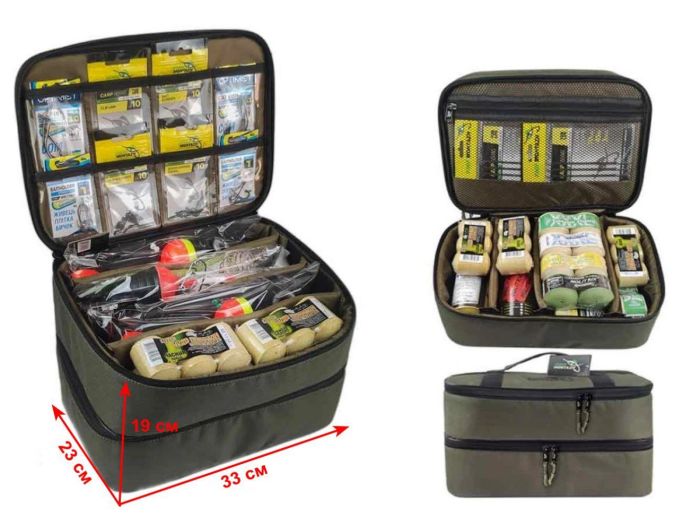 Сумка Double Bag для технопланктону та монтажів на товстолоба - ПрофМонтаж