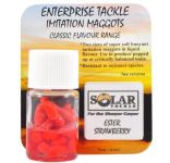 Кукурудза силіконова EnterPrise у дипі - Штучна - Ester Strawberry-Solar Maggots - Red - 12 шт/уп