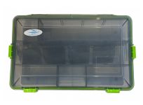 Коробка Briz 037 - Для рибальських снастей - 13 осередків - Прозора