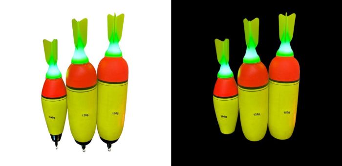 Світлодіодний поплавець на товстолоба - Дротик