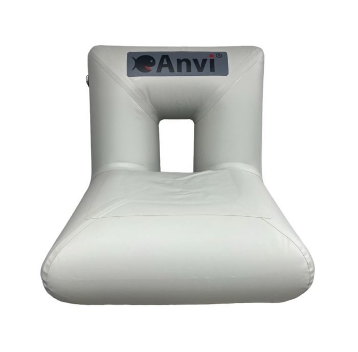 Надувне крісло для човна Anvi - Велике - Балон Ø27 см - ПВХ - Біле