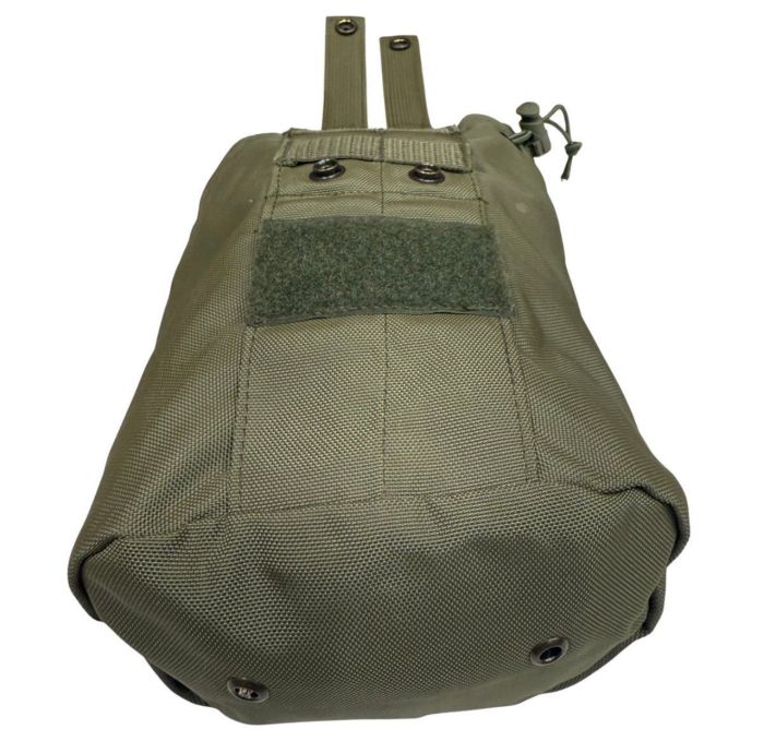 Розкладна універсальна сумка-підсумок ЗСУ СПРУ для скидання магазинів АК/AR - Вид 3, розміри 25x18x11,5 см, колір Olive Green.