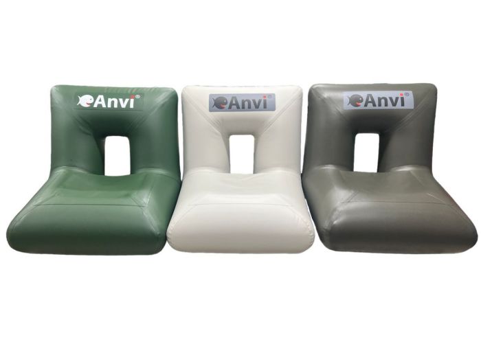 Надувне крісло для човна Anvi - Велике - Балон Ø27 см - ПВХ - Зелений