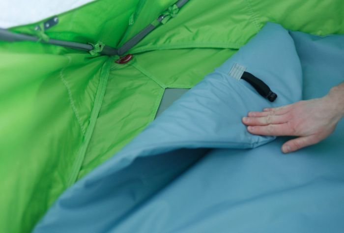 Підлога утеплена Лотос Куб ПУ4000 - Оливка