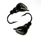 Мормишка Вольфрамова - Мураха №3 - 0.9 г - Прибалтика - Чорний нікель - 10 шт/уп