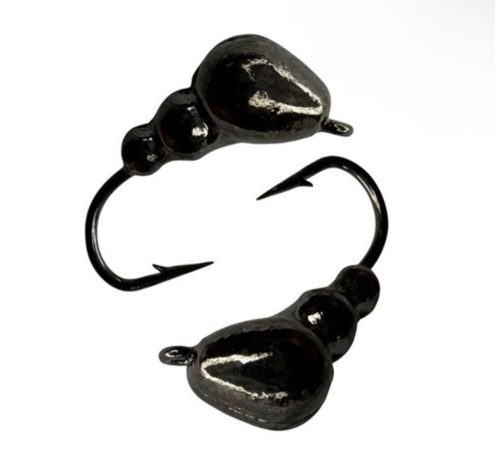 Мормишка Вольфрамова - Мураха №3 - 0.9 г - Прибалтика - Чорний нікель - 10 шт/уп