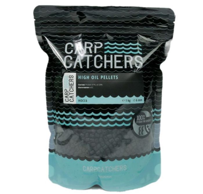 Пеллетс Carp Catchers "High Oil Pellets" - 1 кг