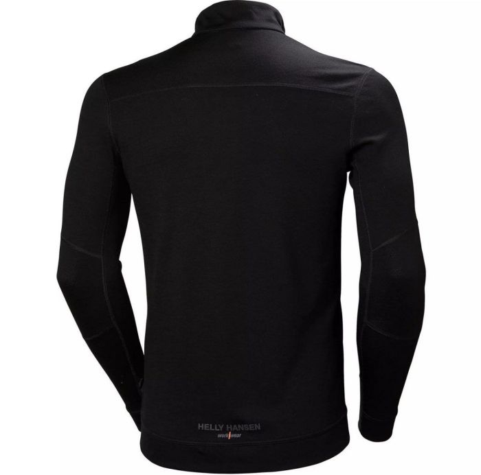 Термофутболка чоловіча Helly Hansen HH Lifa Merino Half Zip - Black