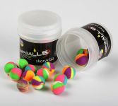 Бойли Carp Balls Pop Ups - Плаваючі - Ø10 мм - 15 шт/уп - Wonka Cornish Spice (Райдужні корнуольські спеції)