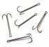 Двійник Kosadaka KDXL-83 - Double hook extra long - Black Chrome - 1 шт