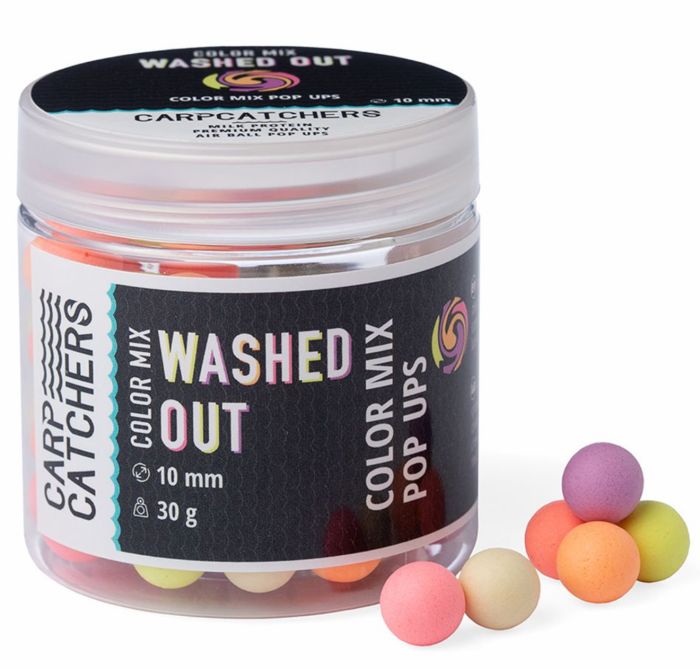 Бойли Carp Catchers Pop Ups Washed Out Color Mix - Плаваючі - Ø10 мм