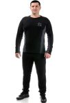 Термобілизна Carpe Diem "Perfomance" - Мікрофліс - Чорно-сірий - XL розмір