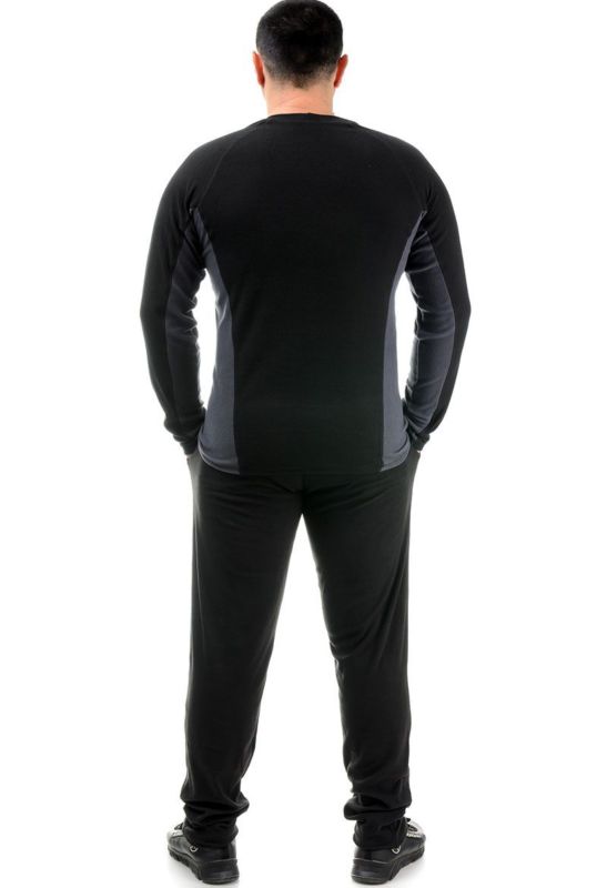 Термобілизна Carpe Diem "Perfomance" - Мікрофліс - Чорно-сірий - XL розмір