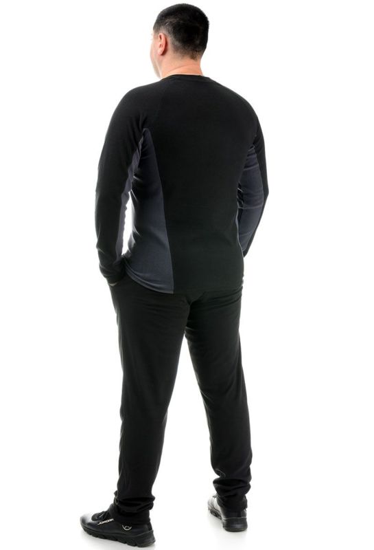 Термобілизна Carpe Diem "Perfomance" - Мікрофліс - Чорно-сірий - XL розмір