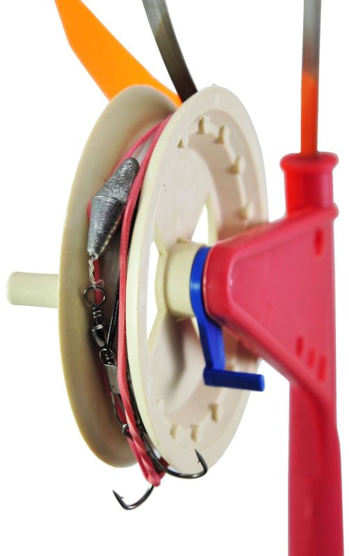 Жерлиця з гальмом - Оснащена