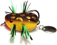 Лягушка--поппер-спіннер Kosadaka LB10 - 30 мм - 4 г - G01