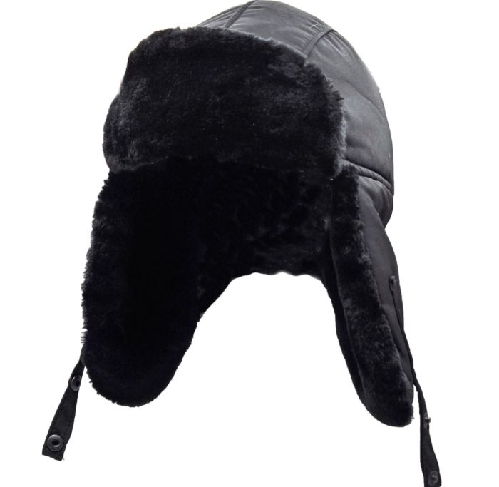 Шапка-вушанка Anvi - Чорна