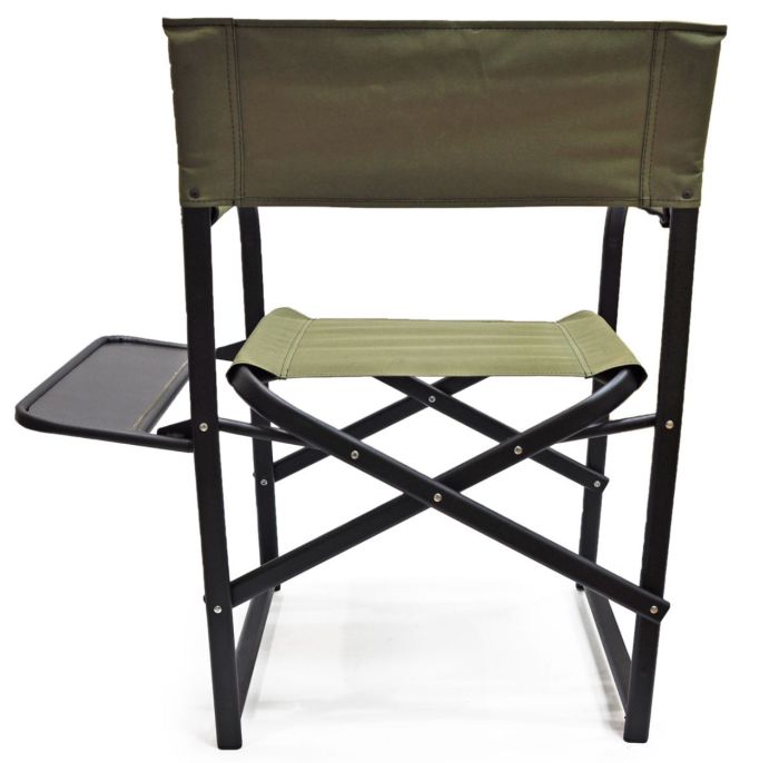 Крісло розкладне Ралф "Режисер" Гігант з полицею дерево - Хакі