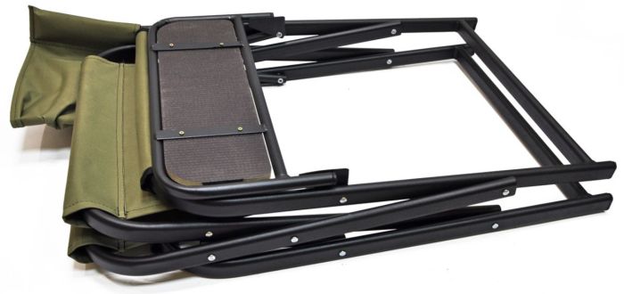 Крісло розкладне Ралф "Режисер" Гігант з полицею дерево - Хакі