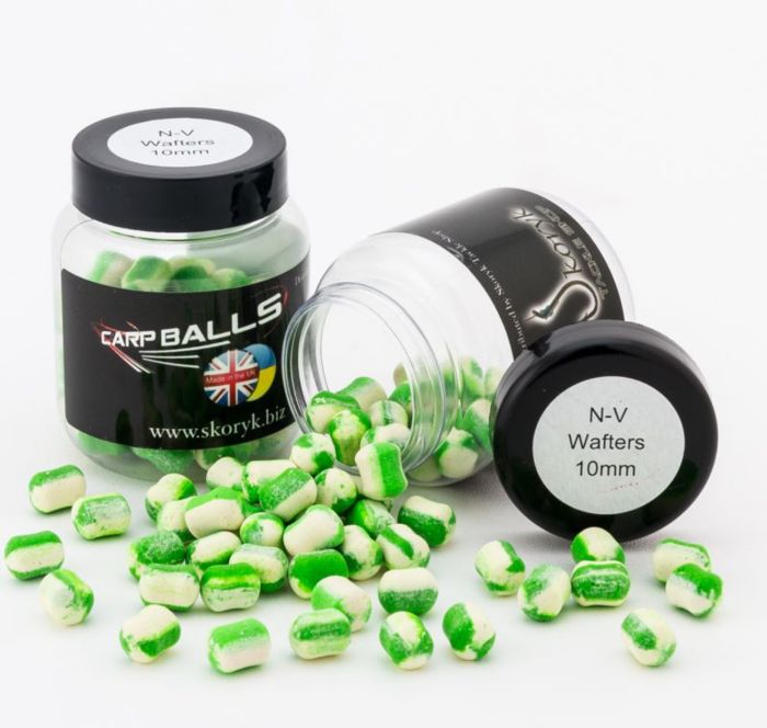 Бойли Carp Balls Wafters - Нейтральна плавучість - Ø10 мм - N-V (Виражений морський запах)