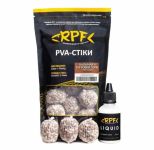 Готові ПВА-стики RPF "Classic" (10 шт. х 20 г) + Ліквід 50 мл - Кальмар+Тигровий Горіх