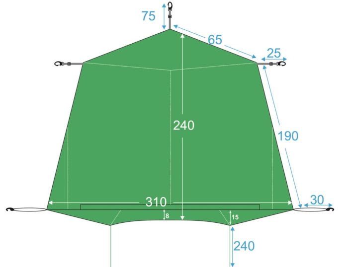 Козирок Лотос 3 - Літній - 1,25 кг