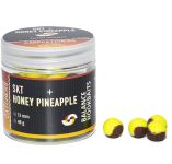 Бойли Carp Catchers Balance Hookbaits - Ø12 мм - Fluoro Yellow&Brown - SKT&Honey Pineapple