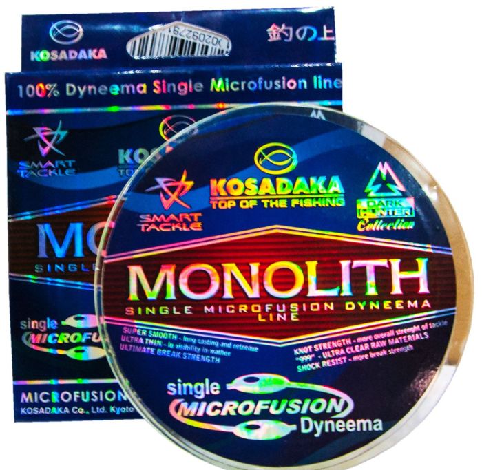 Шнур Kosadaka Monolith – Smoke (Сірий) – 110 м