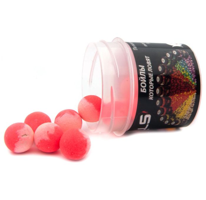 Бойли Carp Balls Pop Ups - Плаваючі - Ø10 мм - 15 шт/уп - Black pepper & White chocolate (Чорний перець та білий шоколад)