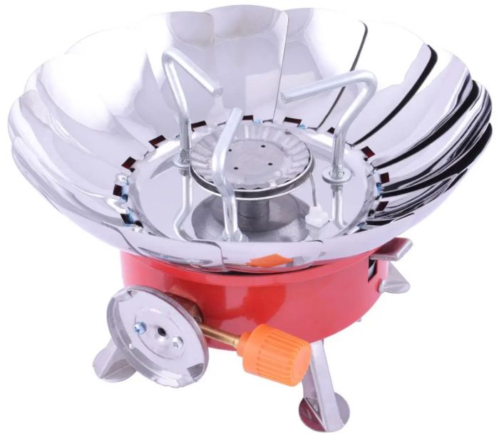 Портативна газова плита Соняшник k-203 - C п'єзопідпалом