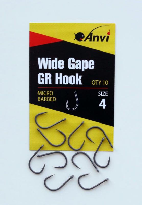 Гачок короповий Anvi Wide Gape GR №4 - 10 шт/уп