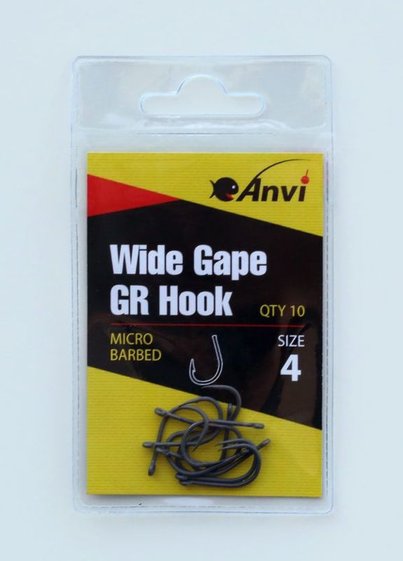 Гачок короповий Anvi Wide Gape GR №4 - 10 шт/уп
