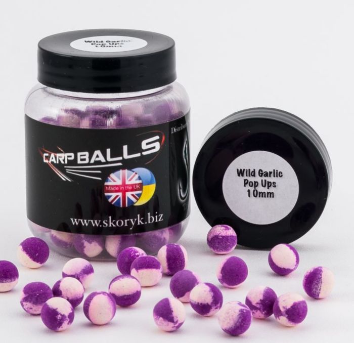 Бойли Carp Balls Anvi Pop Ups – Ø10 мм – Wild Garlic (Дикий часник)
