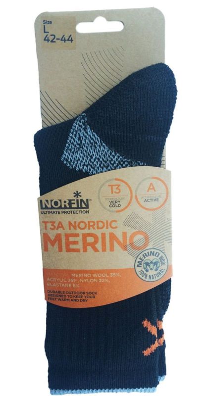 Шкарпетки Norfin Nordic Merino Light T3A