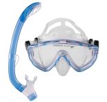 Комплект маска та трубка Dolvor - M171P+SN59P - Блакитний
