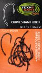 Гачок короповий - Технокарп - Curve Shank hook - Black Chrome