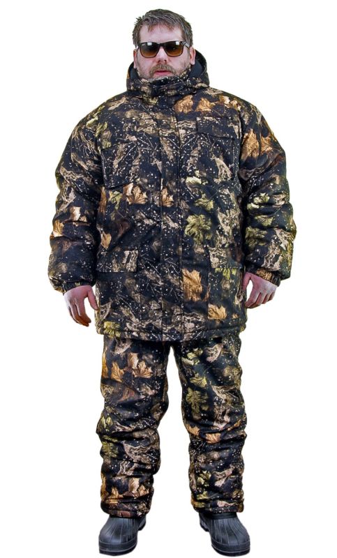Костюм зимовий для риболовлі та полювання - Anvi -25°C - Клен - тканина Алова