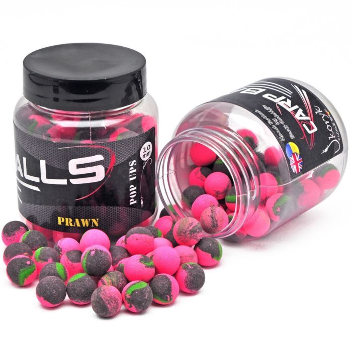 Бойли Carp Balls Anvi Pop Ups – Ø10 мм – Prawn (Креветка)